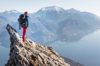 Berggipfel erreicht