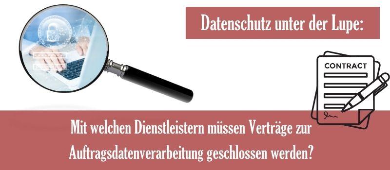 Datenschutz unter der Lupe